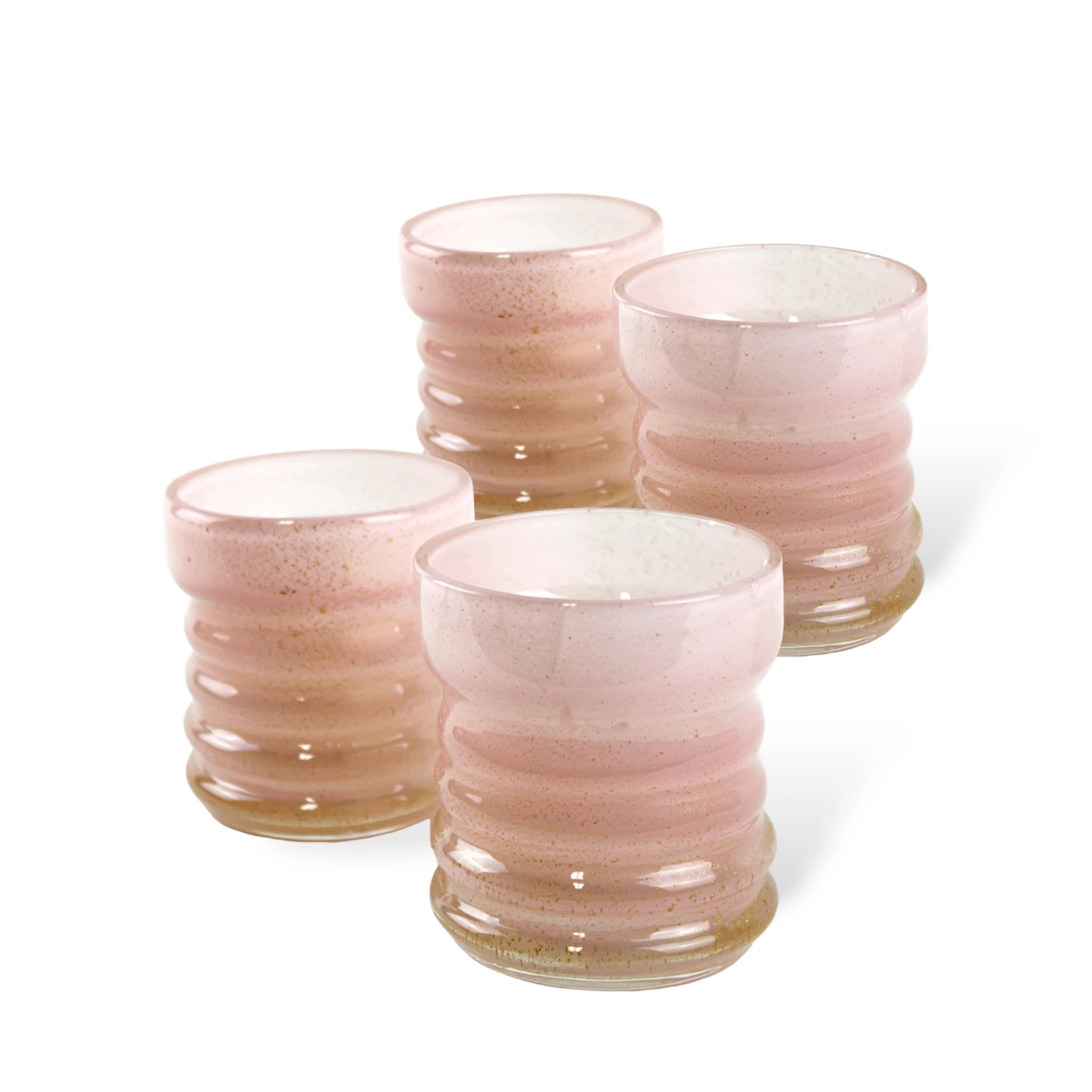 Mesa Glamurosa Chique de Cristal Murano
