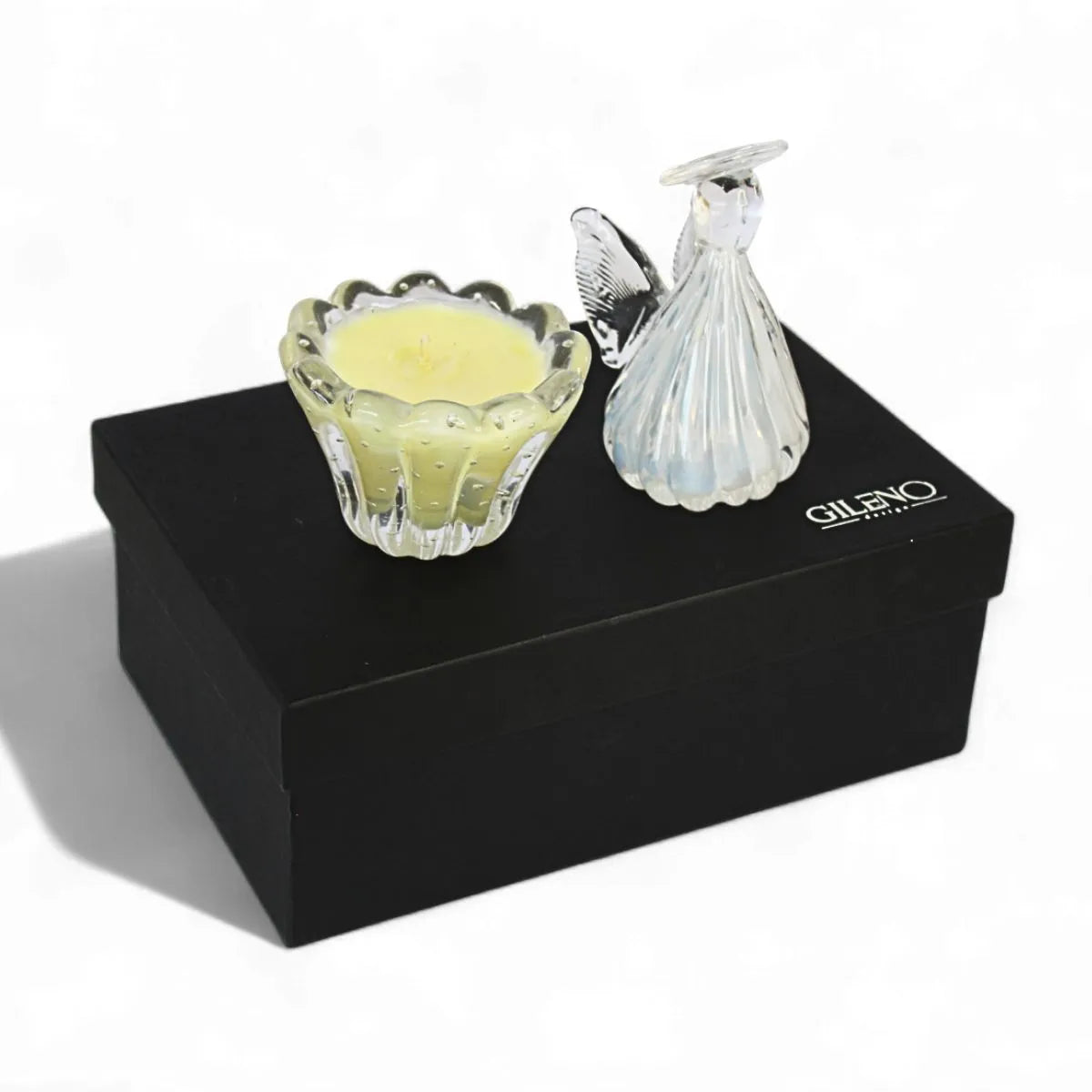 Kit Murano Anjinho + Vela Aromática