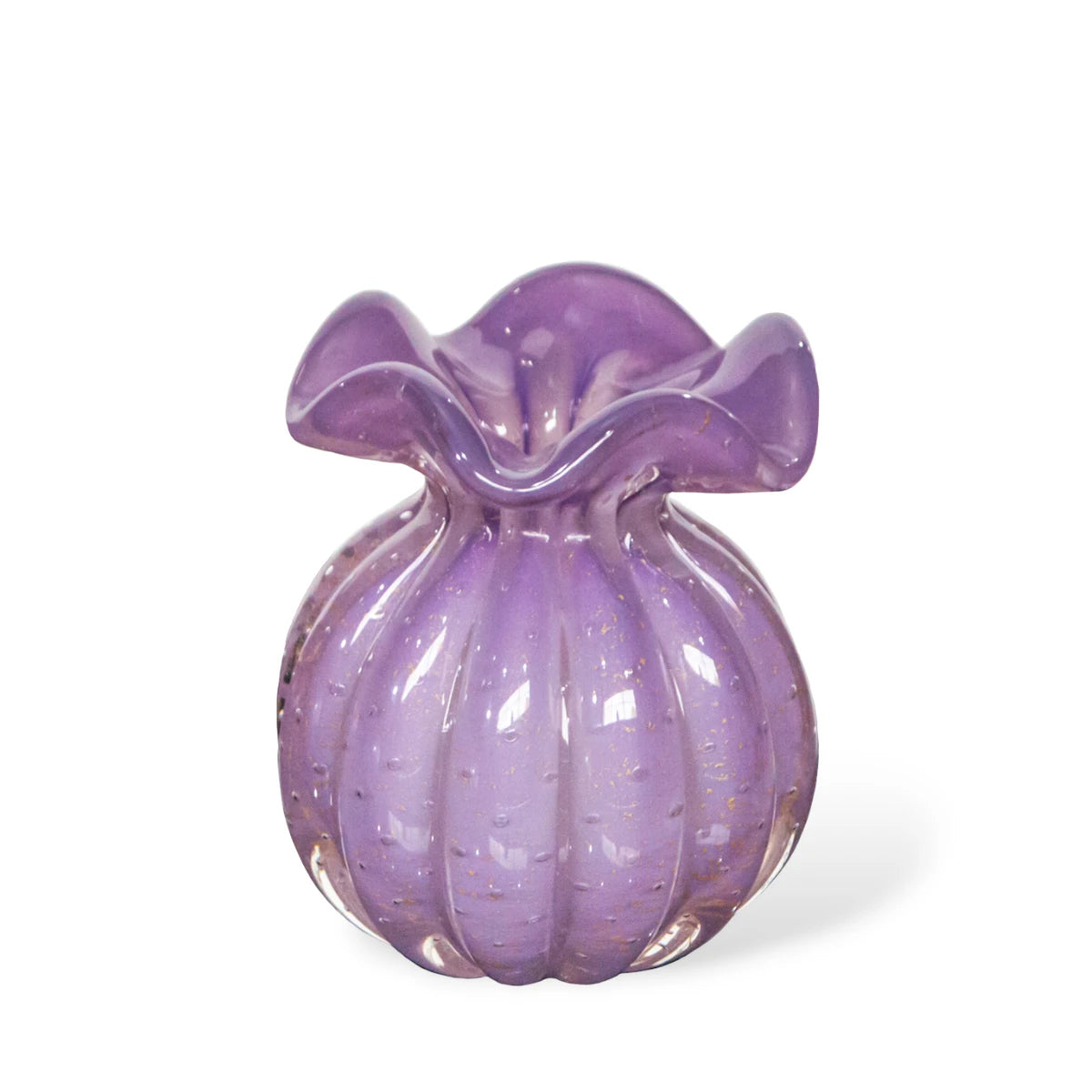 Trouxinha de Cristal Murano Roxa Lilas Média