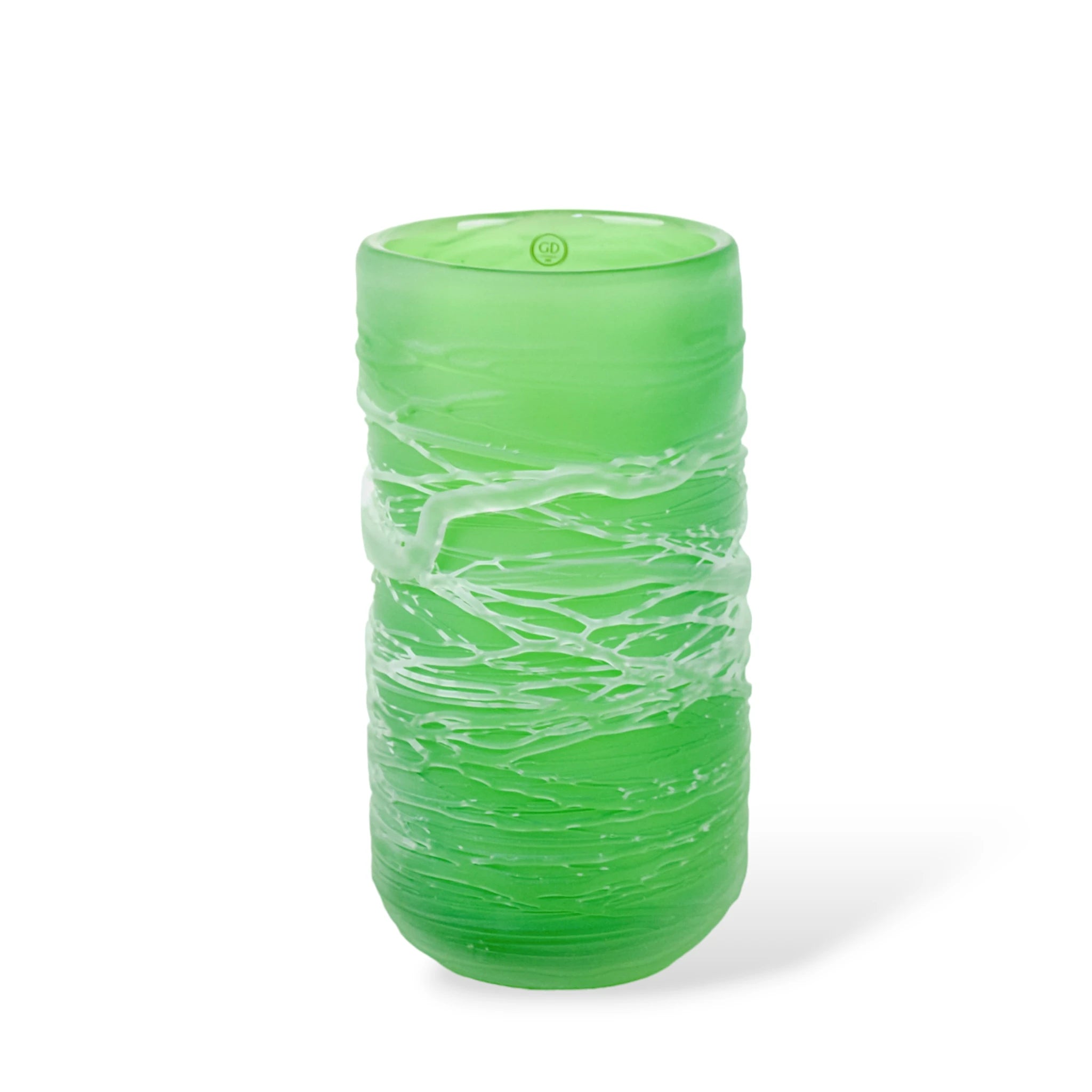 Vaso de Cristal Murano Verde