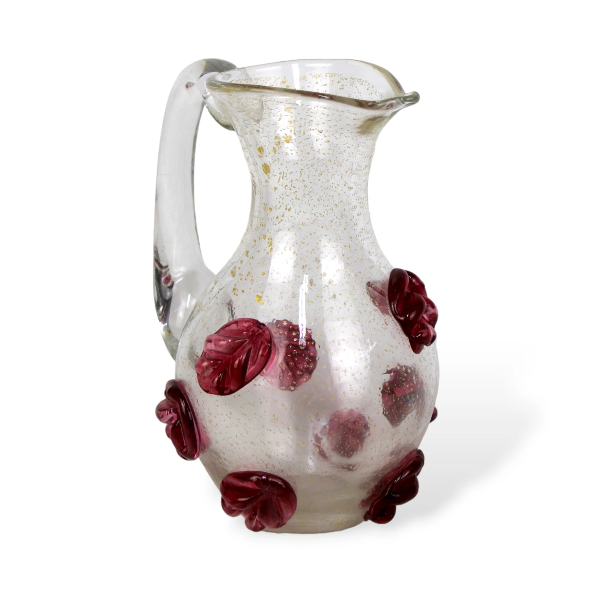 Jarra de Cristal Murano Flowers Rosas