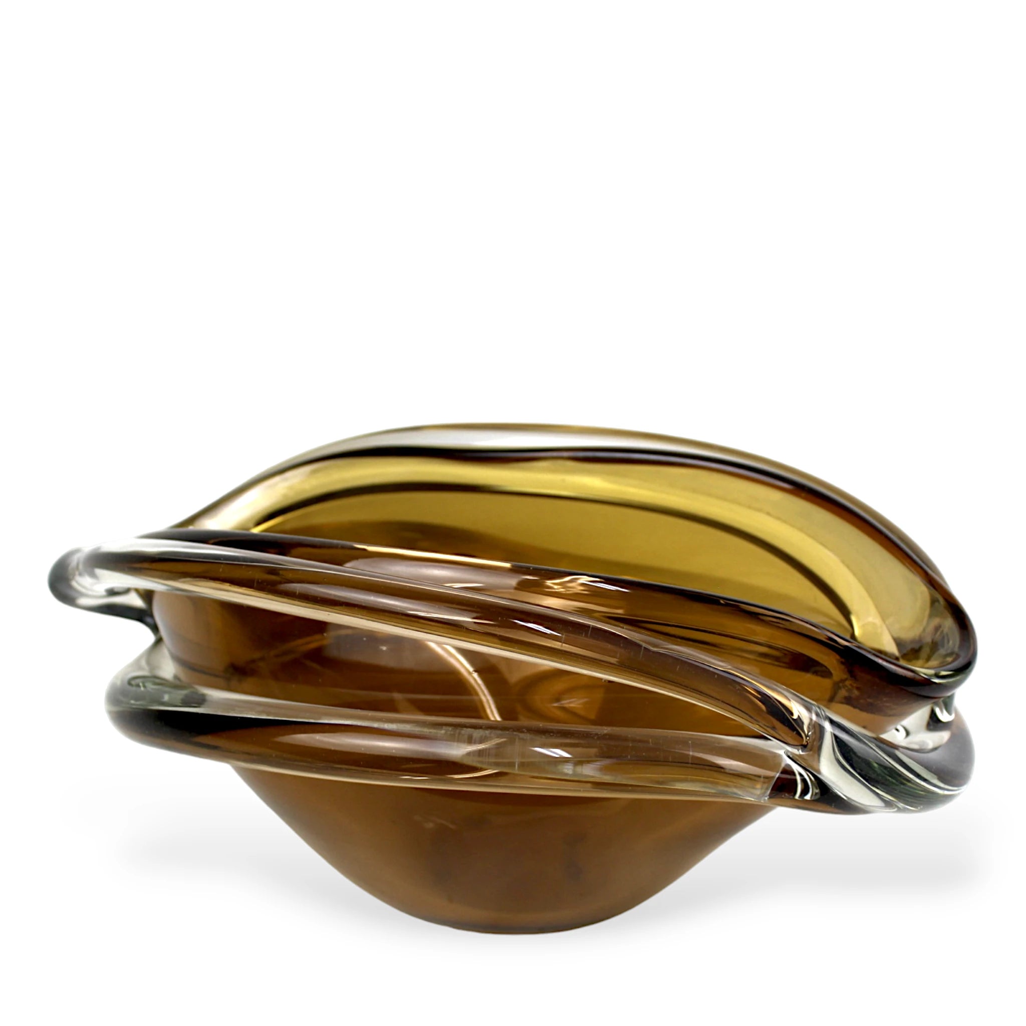 Peça de Murano Centro de Mesa de Vidro Cristal