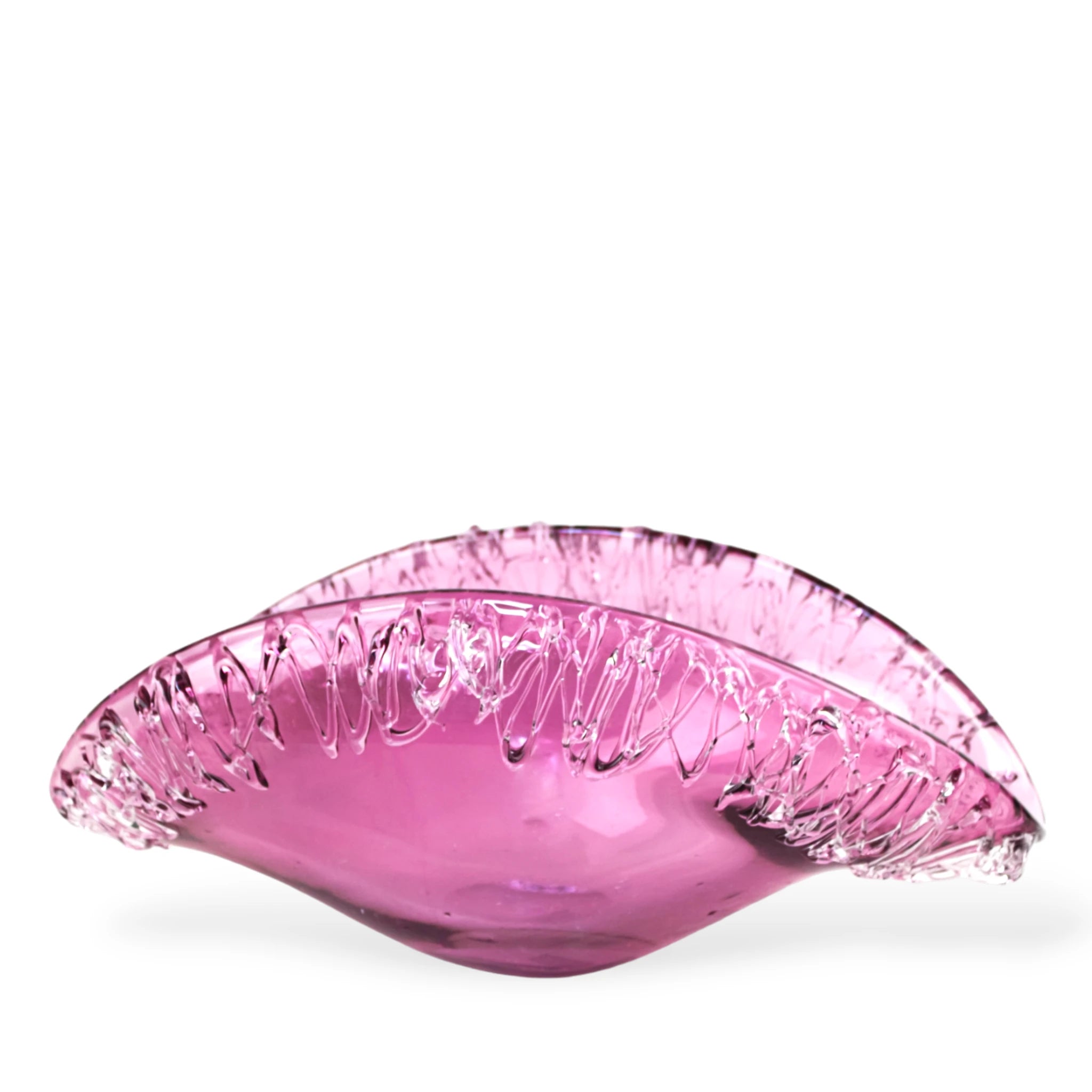 Centro de Mesa de Cristal Fruteira em Murano Center Piece