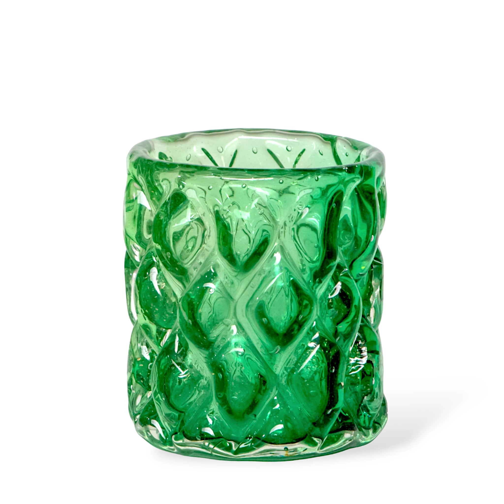 Vaso de Murano Verde Cristal