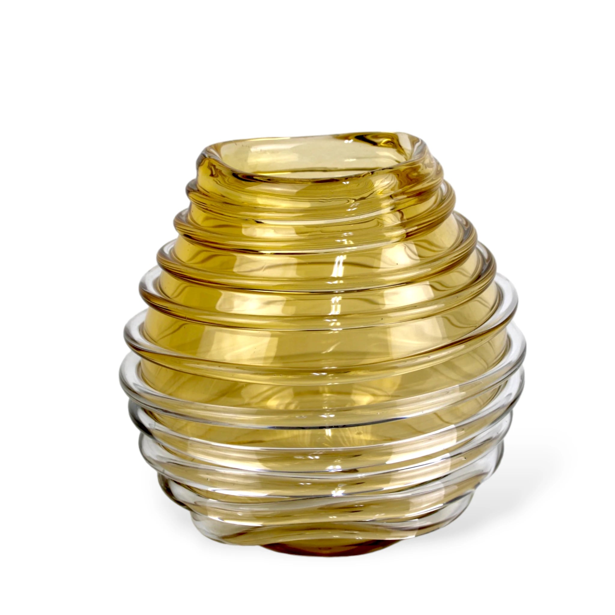 Vaso de Cristal Murano Medio Artesanato