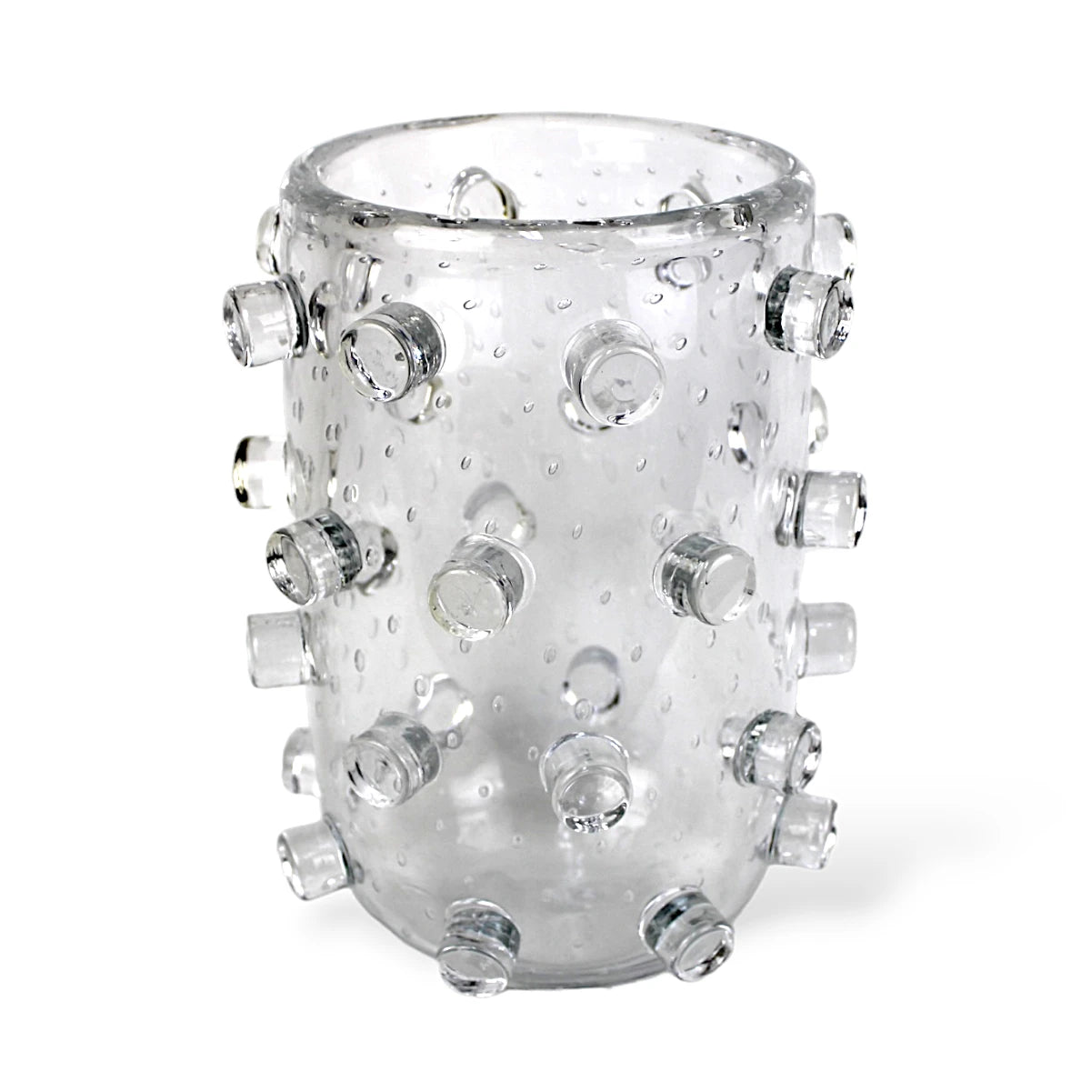 Vaso de Cristal Murano Trasparente Grande