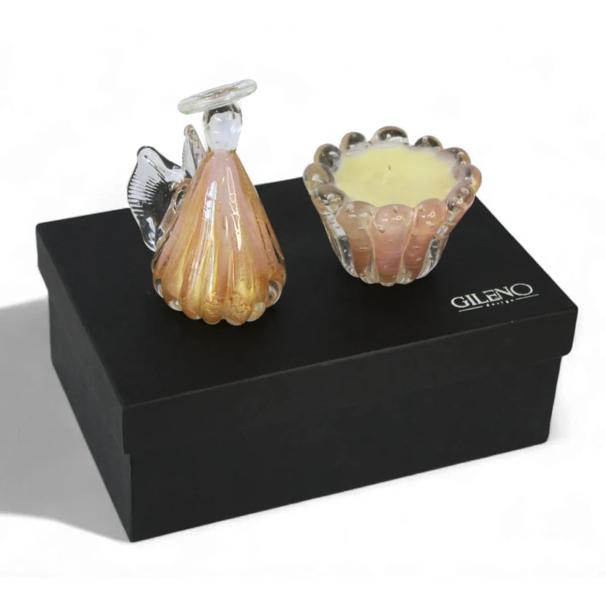 Kit Murano Anjinho + Vela Aromática