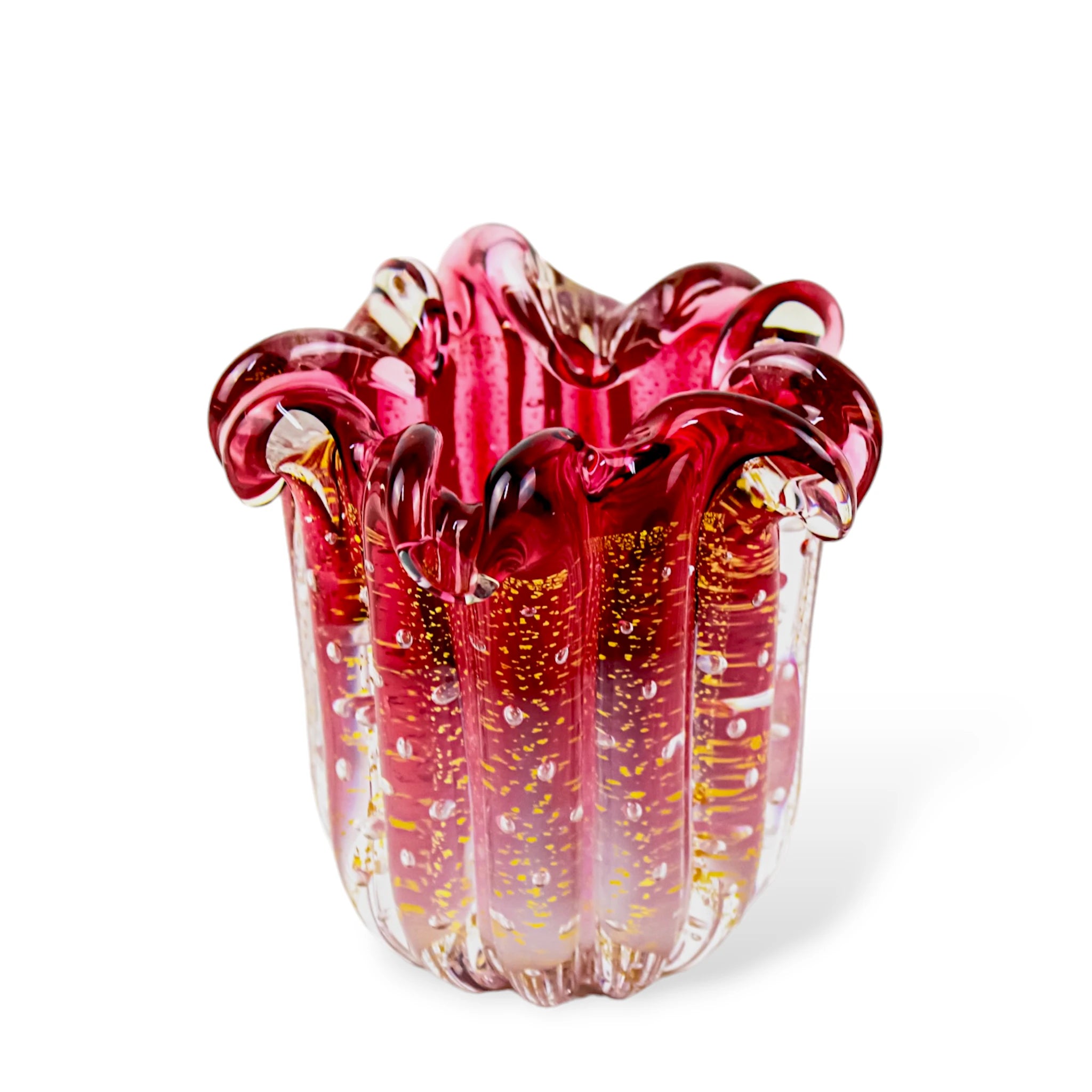 Organizador Maquiagem Porta Joias Murano Cristal