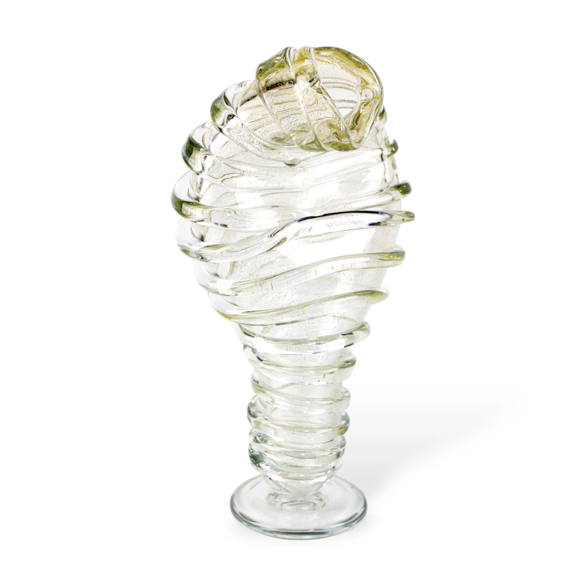 Escultura em Murano Vaso de Cristal Cocoon