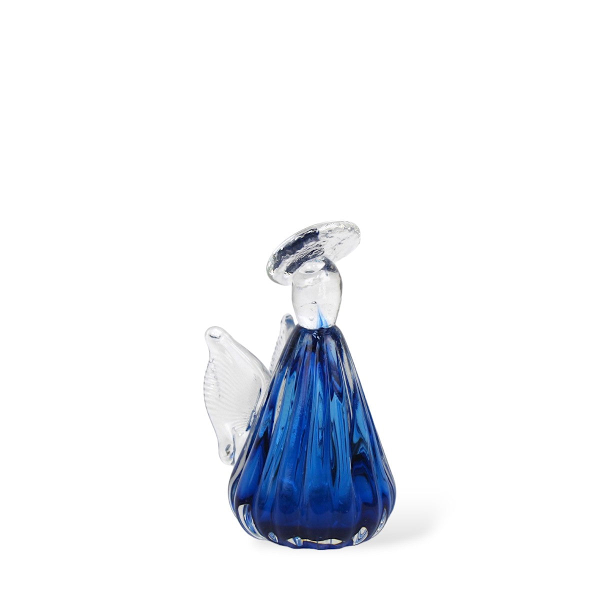 Anjinho de Cristal Azul Pequeno