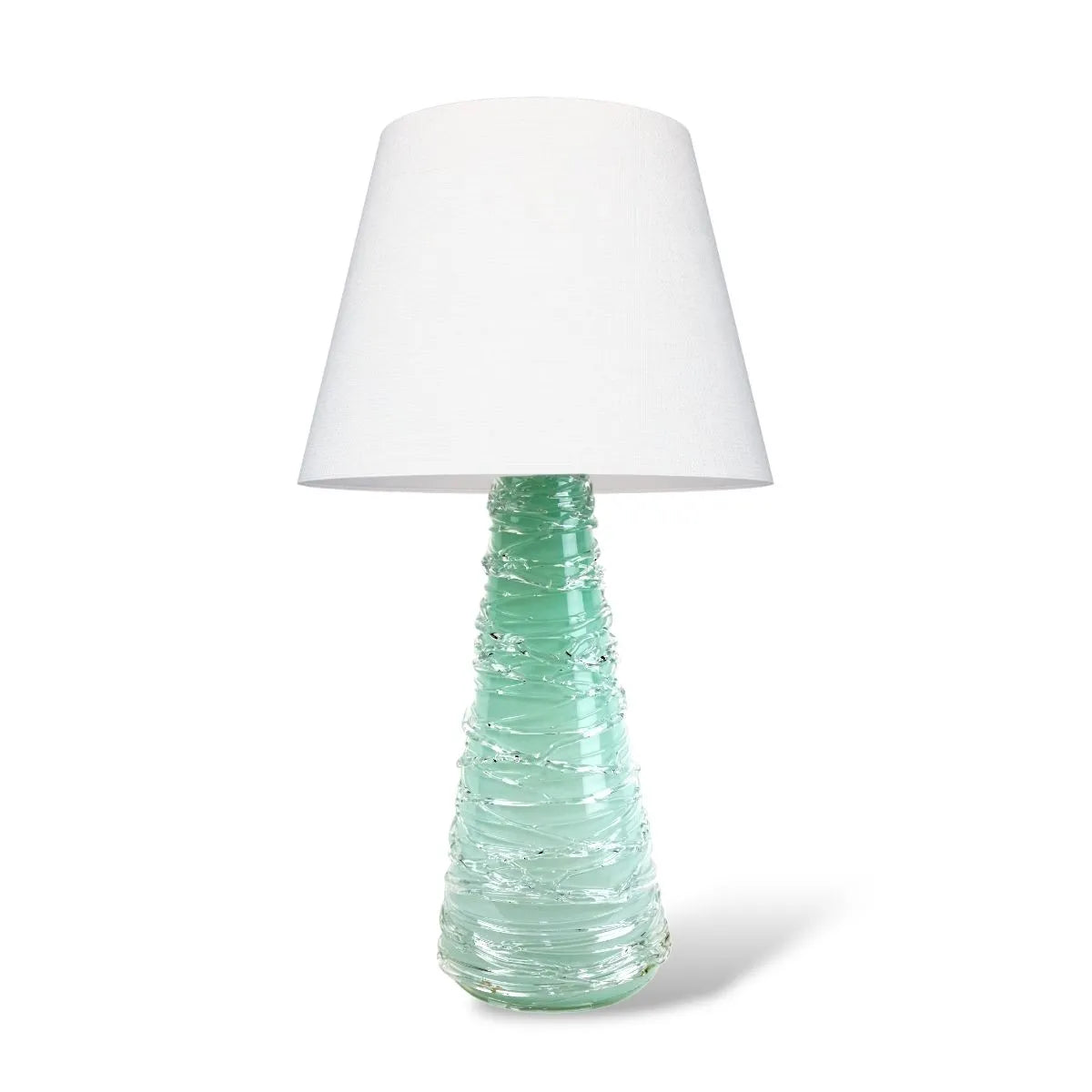 Abajur Murno Verde Cristal Atemporal