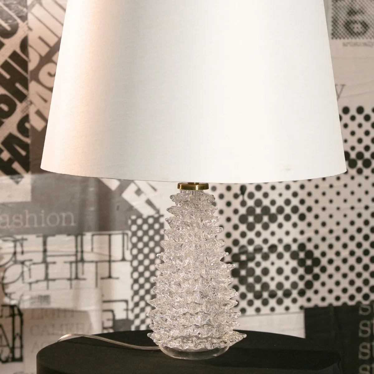 Abajur de Quarto Cristal Rostratto