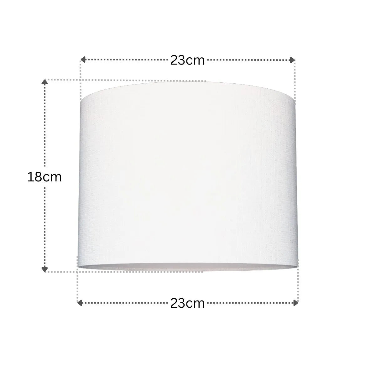 Cúpula de Linho Branca Pequena