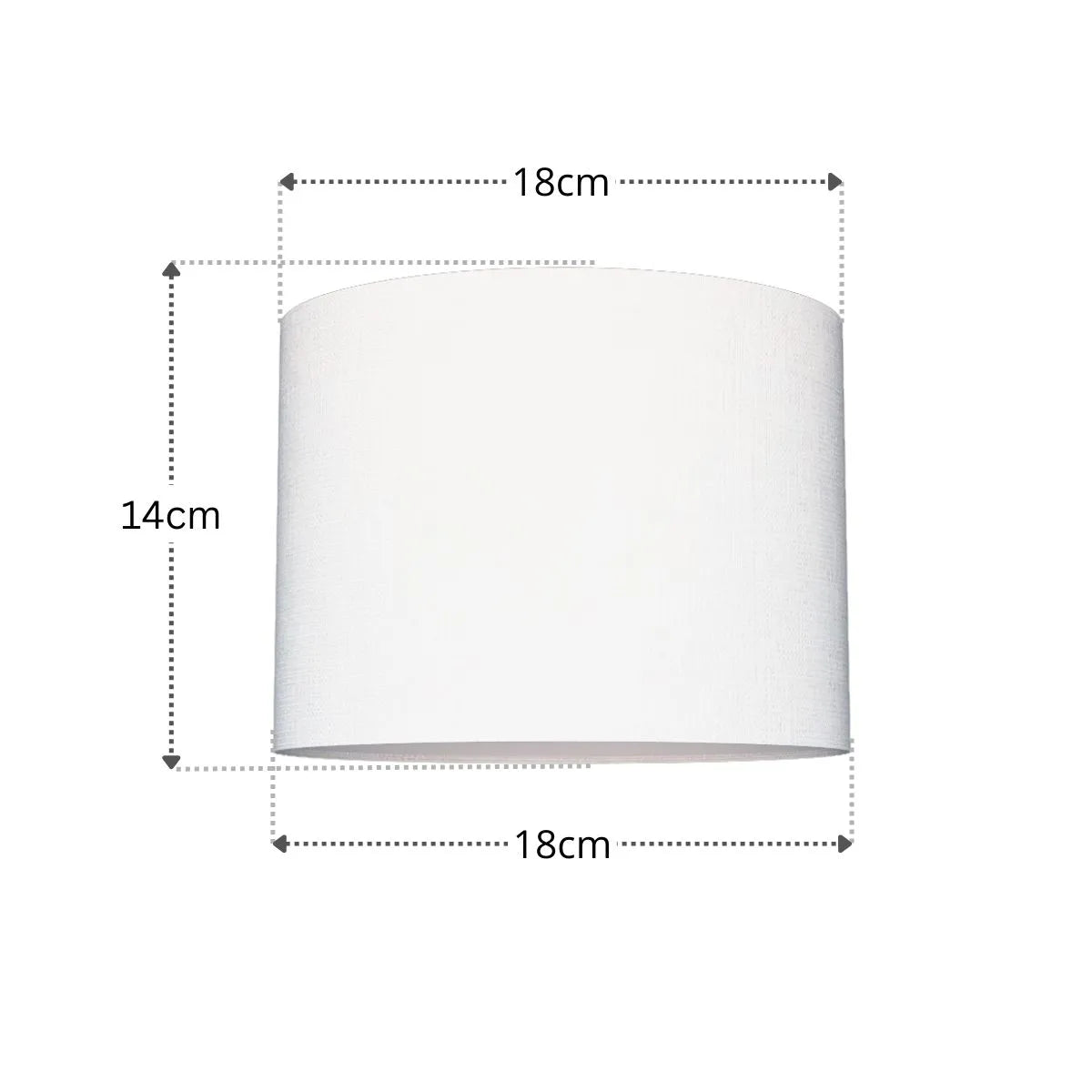 Cúpula Cilíndrica Mini Branca