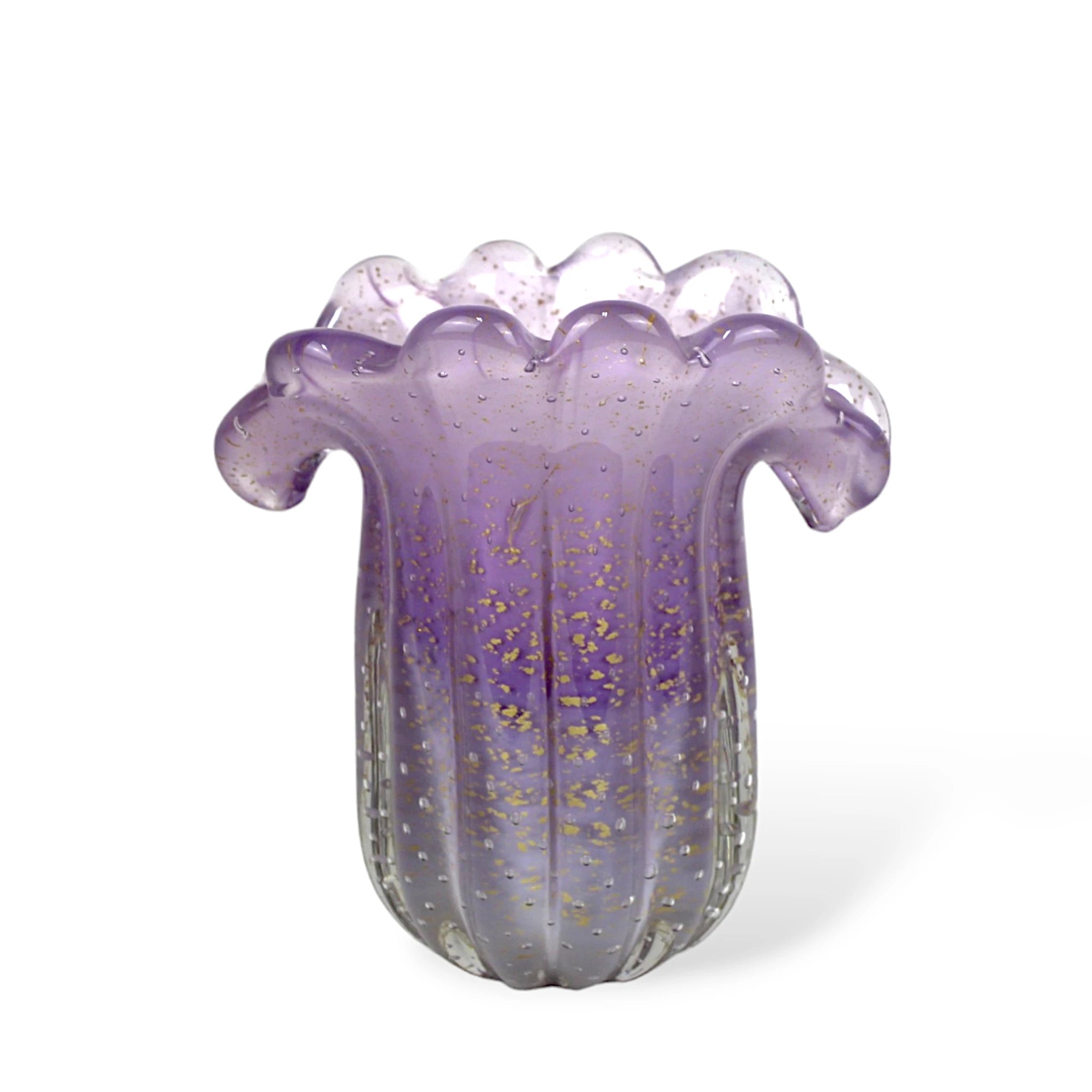 Porta Treco de Cristal Murano Mini Vaso Cachepot