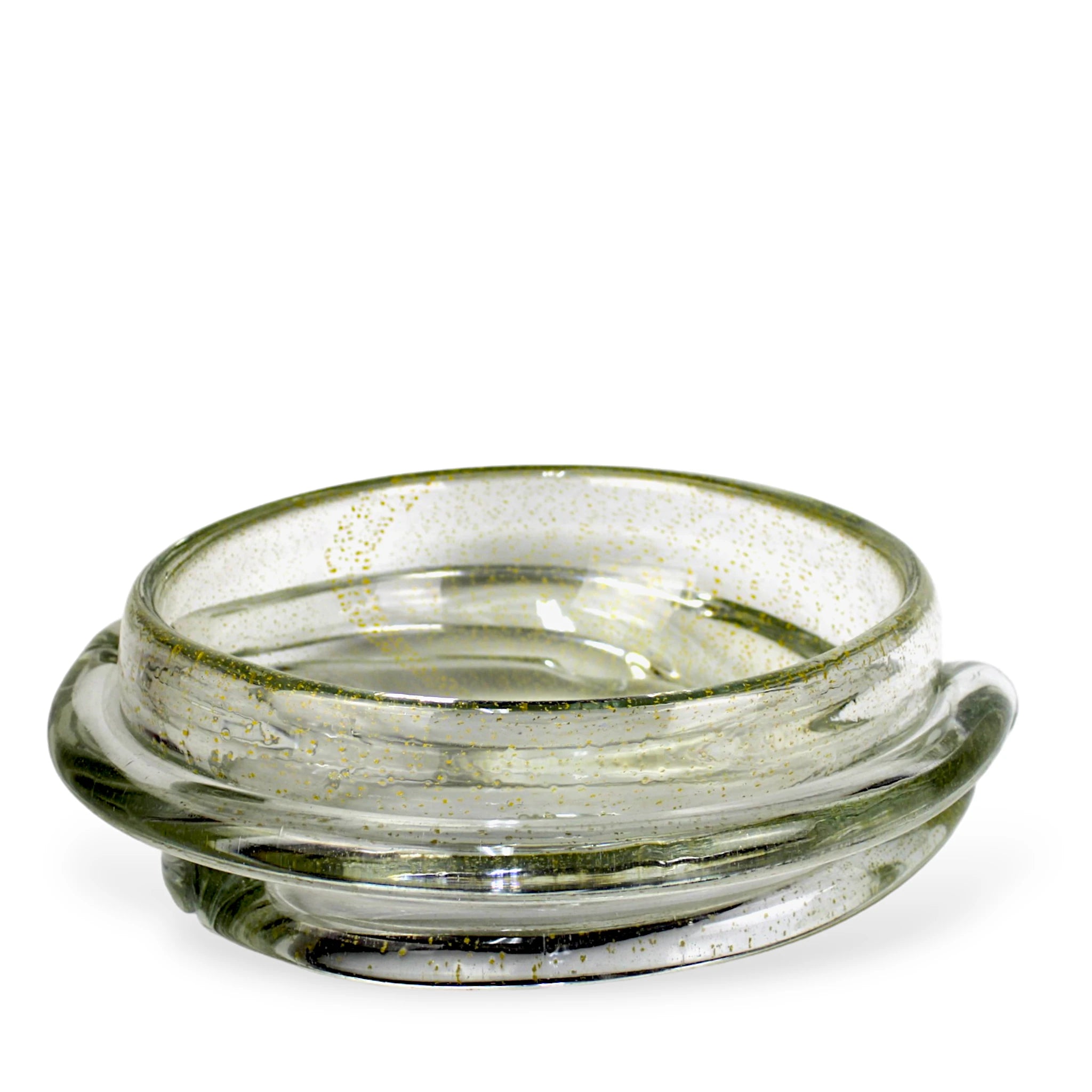 Centro de Mesa Jade cor Cristal com Ouro