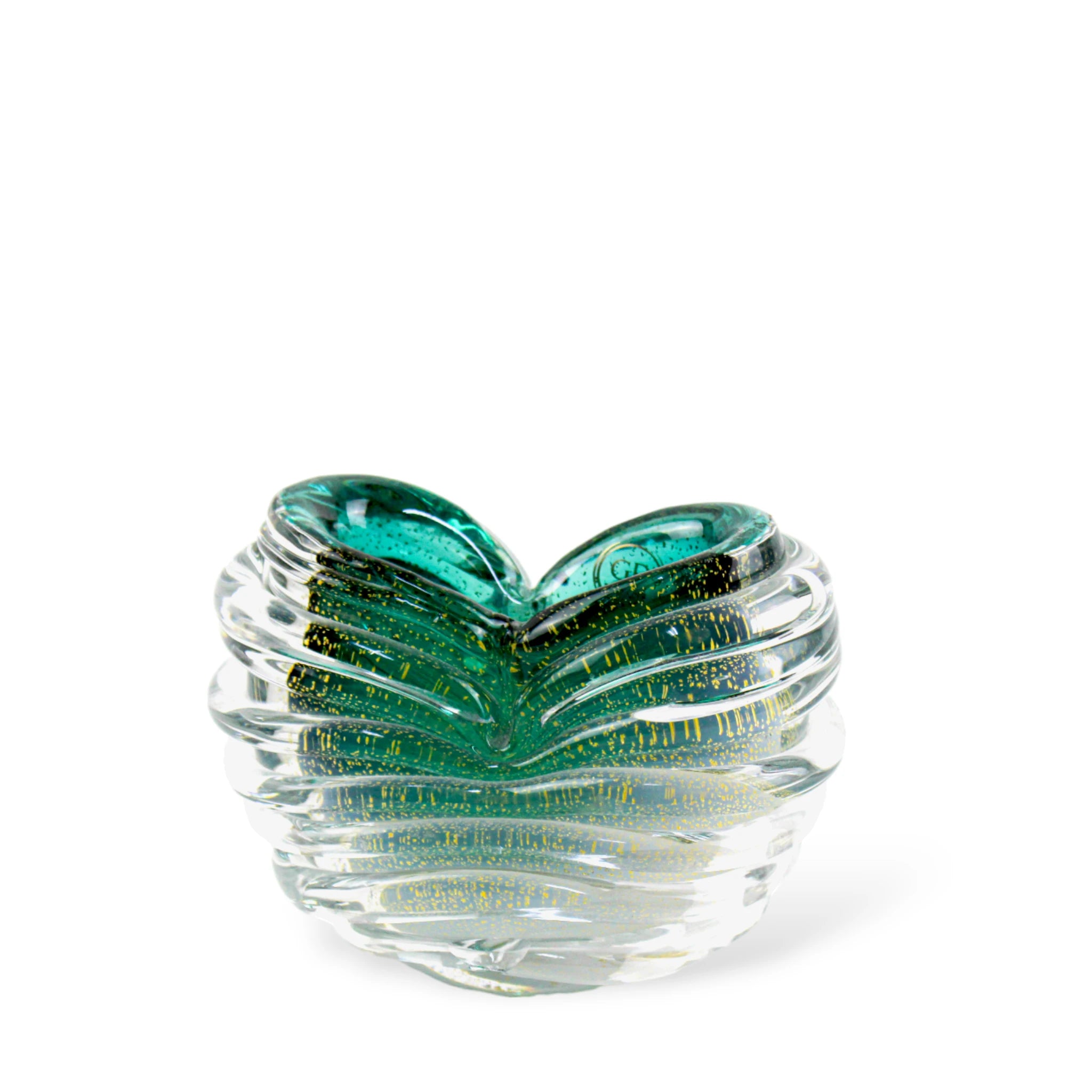 Vaso de Cristal Murano Pequeno Verde