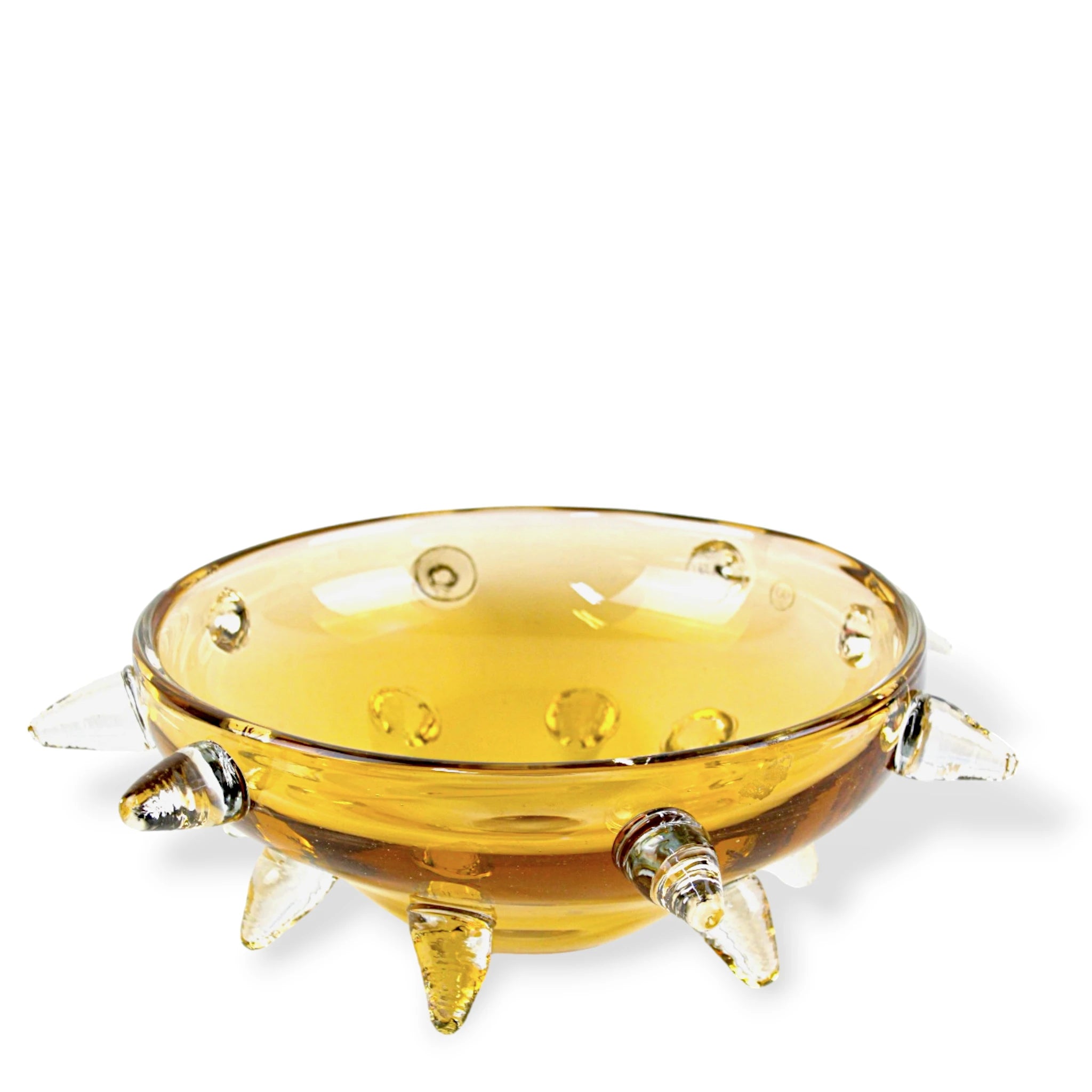 Centro de Mesa Thorn Dourado com Detalhes em Espinhos