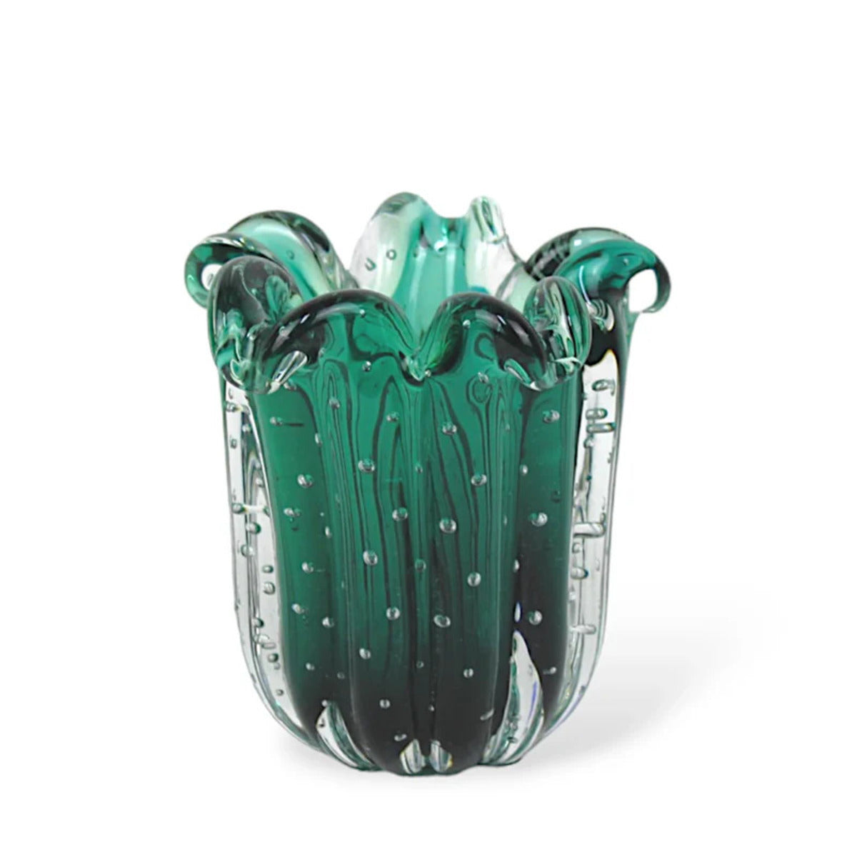 Vaso Cachepot Murano Rigado - PP