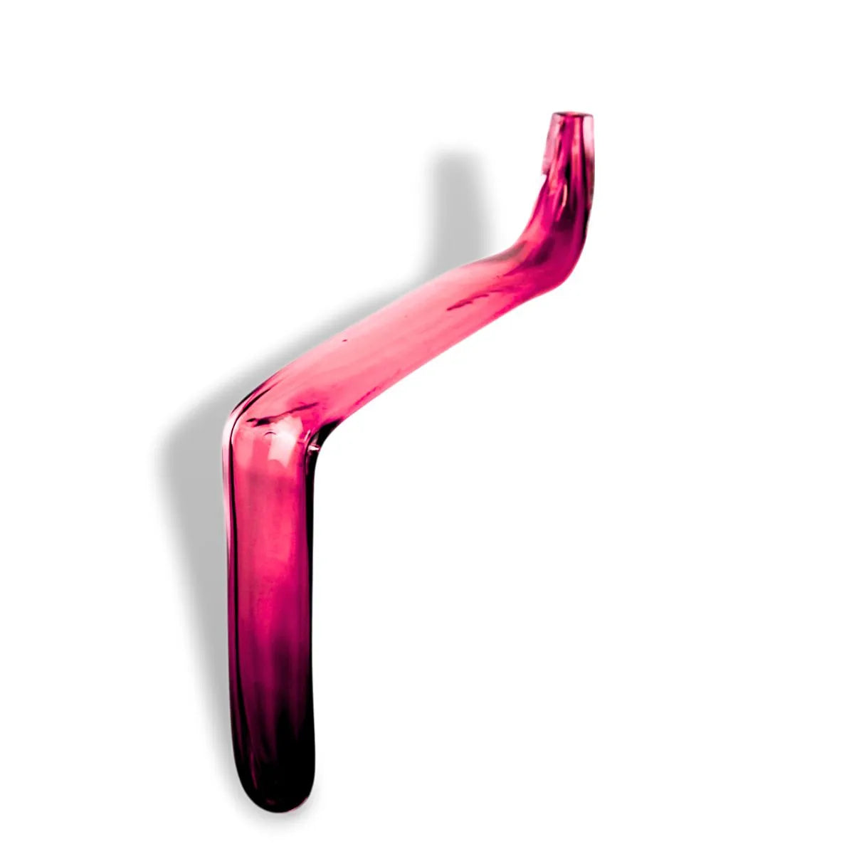 Cobra Decorativa Cristal Murano Escultura para Casa Rosa