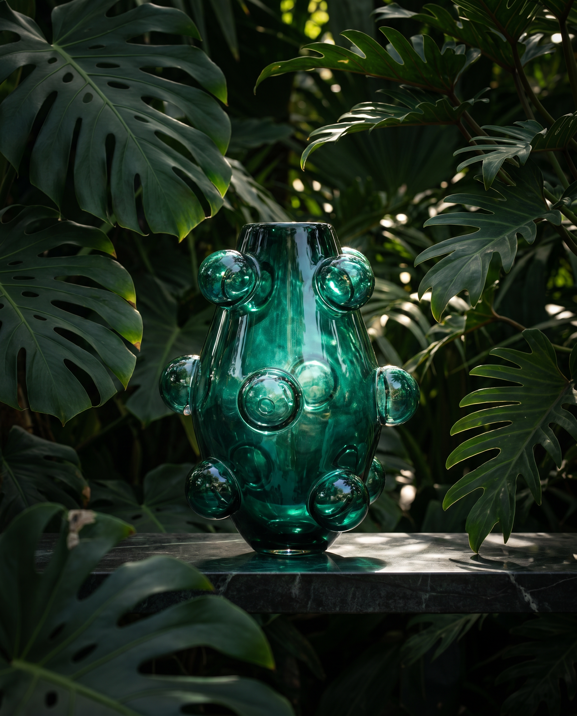 Vaso Murano Borbulhas M